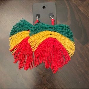 Beautiful Rasta earrings